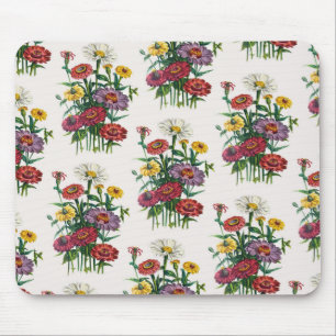Carnival of flowers mouse mat