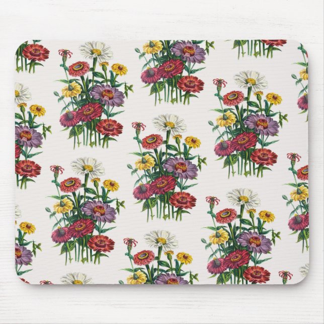 Carnival of flowers mouse mat (Front)
