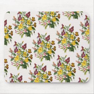 Carnival of flowers mouse mat