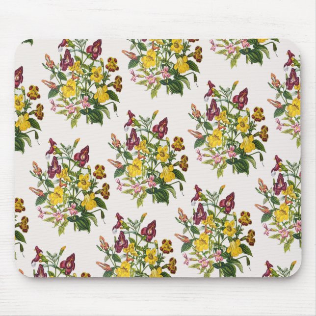 Carnival of flowers mouse mat (Front)