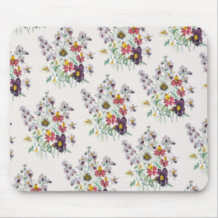 Carnival of flowers mouse mat