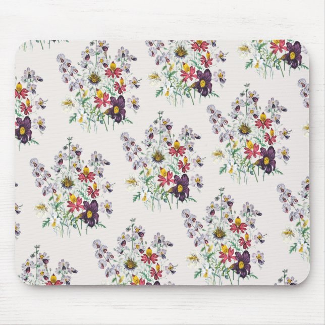 Carnival of flowers mouse mat (Front)