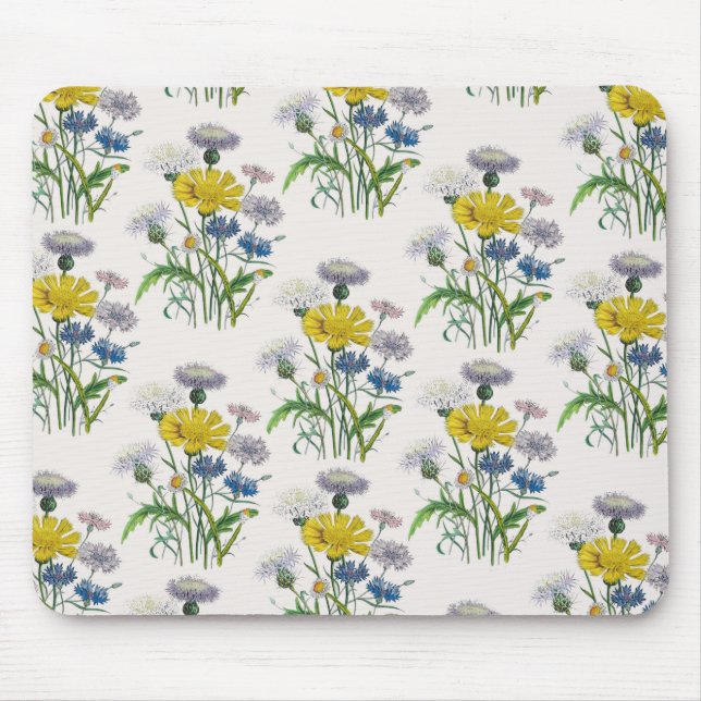 Carnival of flowers mouse mat (Front)
