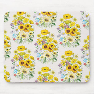 Carnival of flowers mouse mat