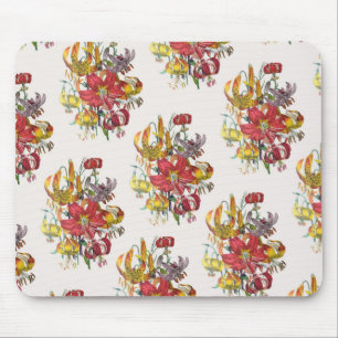 Carnival of flowers mouse mat