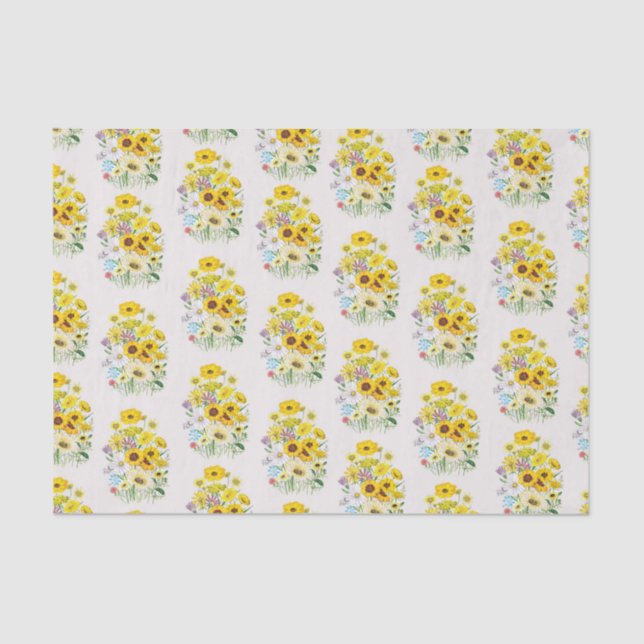 Carnival of flowers tissue paper (Front)