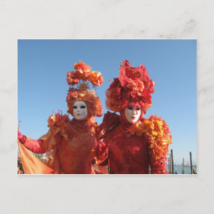 Carnival of Venice Postcard