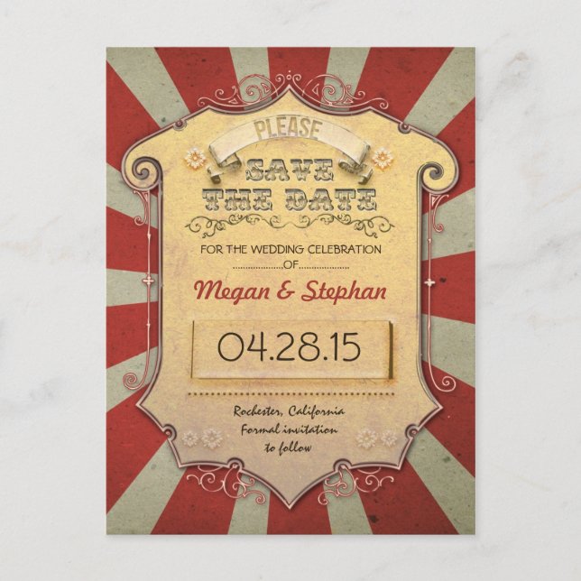 carnival or circus postcards (Front)