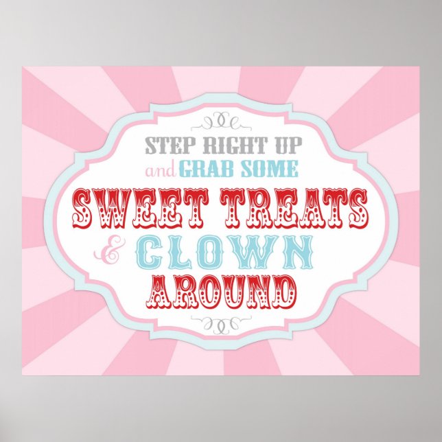 Carnival or Circus Sign (Front)