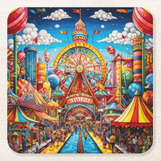 Carnival Paper Coaster