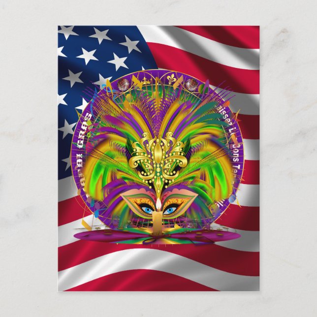 Carnival Party Combo Pack Pick from 3 designs Invitation Postcard (Front)