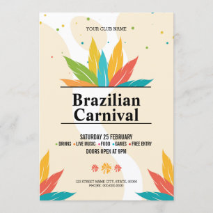 Carnival Party Flyer Template