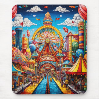 Carnival Puzzle Mouse Mat