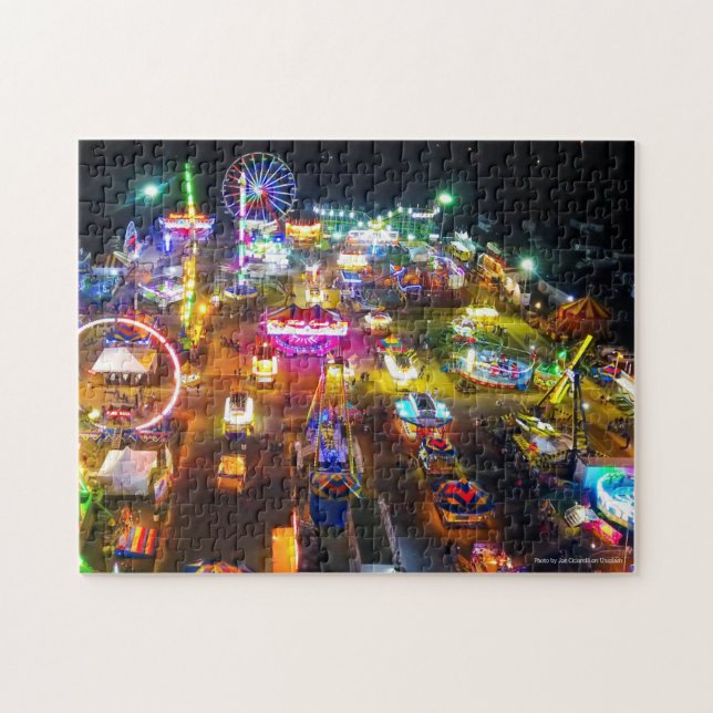 Carnival Rides, 252pcs, Jigsaw Puzzle (Horizontal)