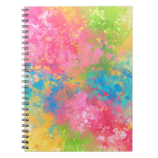 Carnival Splatter Notebook