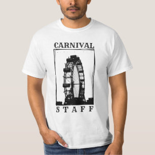 Carnival Staff – retro Festival & Fair Worker T-Shirt