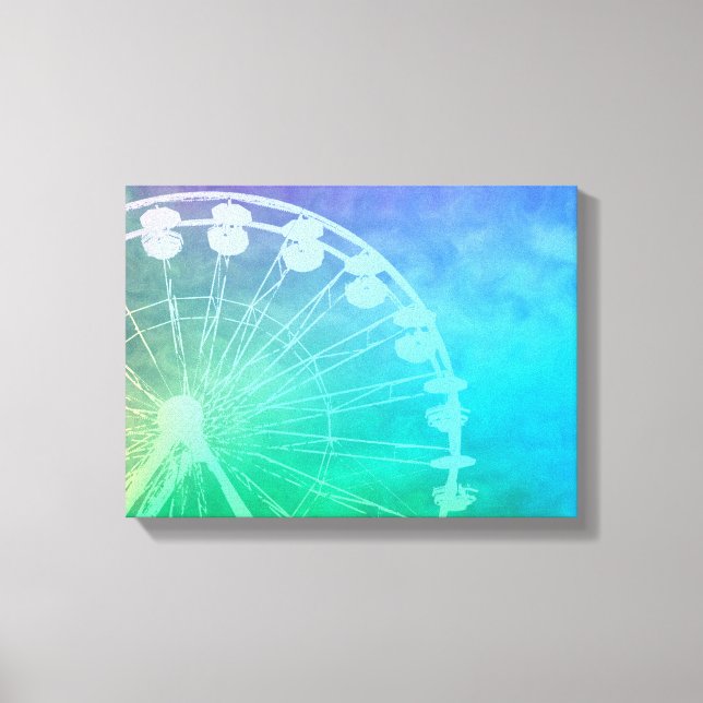 Carnival Summer - Art on Canvas Print (Front)