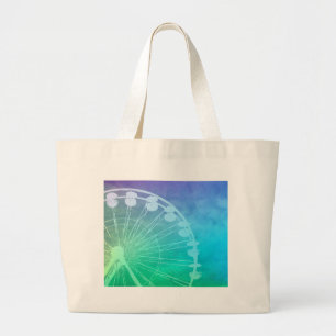 Carnival Summer design Large Tote Bag
