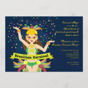 Carnival Time Invitation