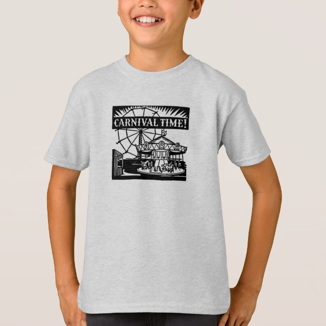 "Carnival Time" on the Boardwalk T-Shirt (Front)