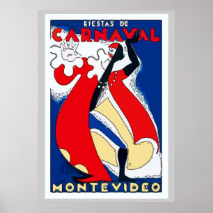 Carnival  Vintage Style Poster