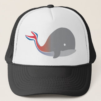 Carnival Whale Tail Cartoon Cruise Trucker Hat