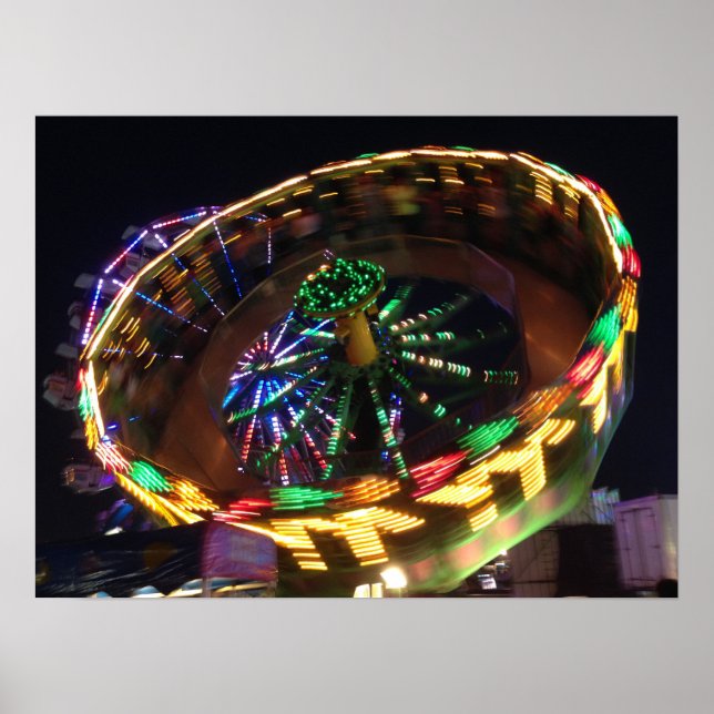 Carnival Wheel of lights Poster (Front)