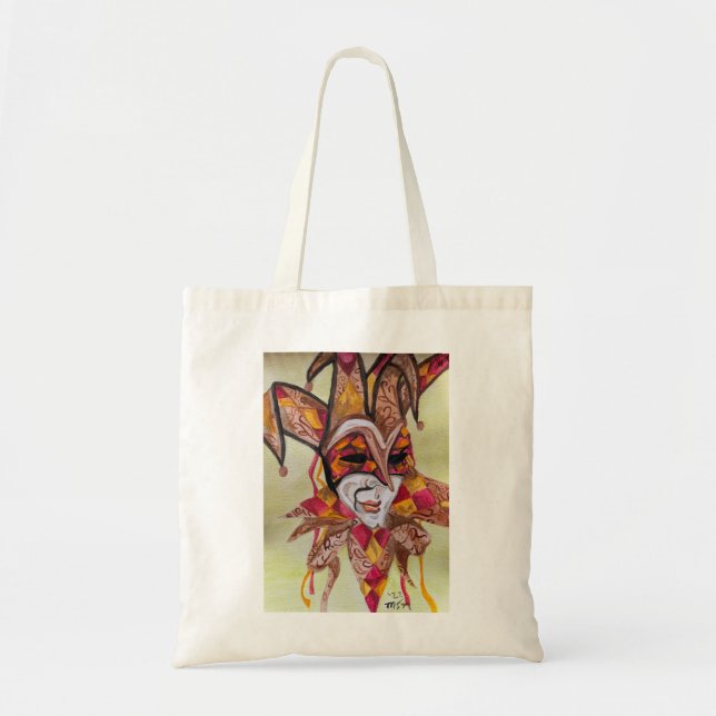 Carnivale - The Golden Fool Tote Bag (Front)