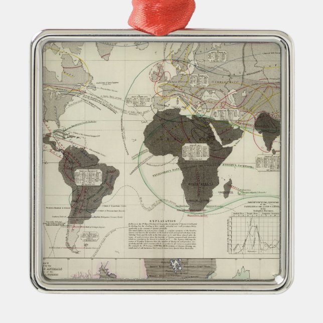 Carnivora Metal Tree Decoration (Front)