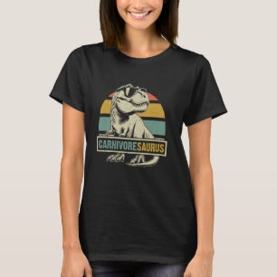 Carnivore Diet Anti-Vegan Anti-Vegetarian Keto Die T-Shirt