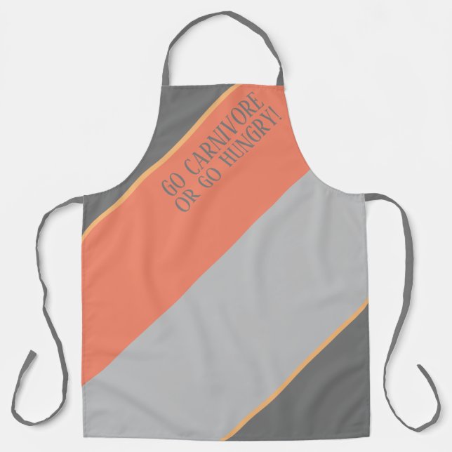 Carnivore Keto Ketovore  Apron (Front)