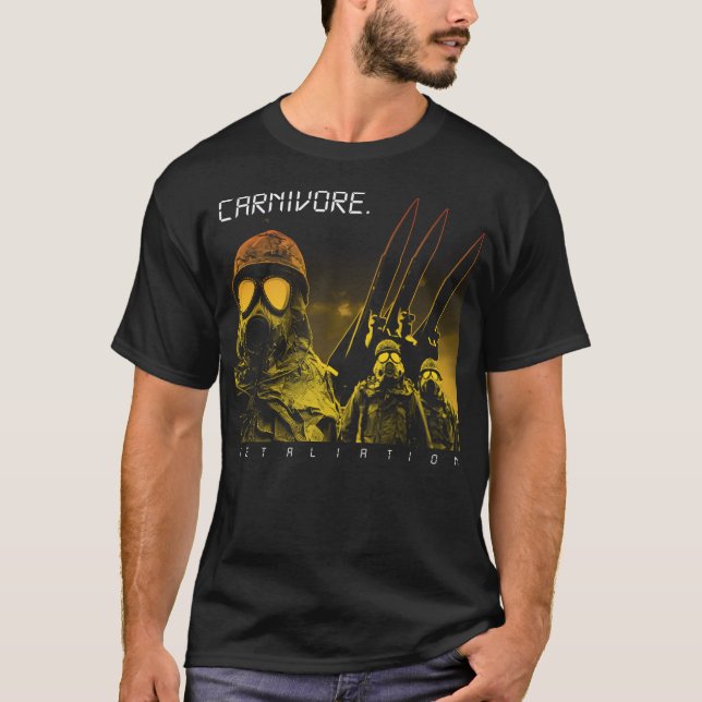 Carnivore - Retaliation T-Shirt (Front)