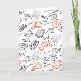 Carnivore's Greeting Card