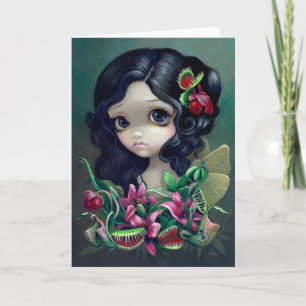 "Carnivorous Bouquet Fairy" Greeting Card