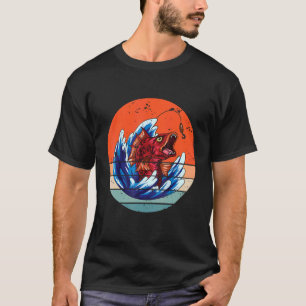 Carnivorous Fish Fishing Retro 1 T-Shirt
