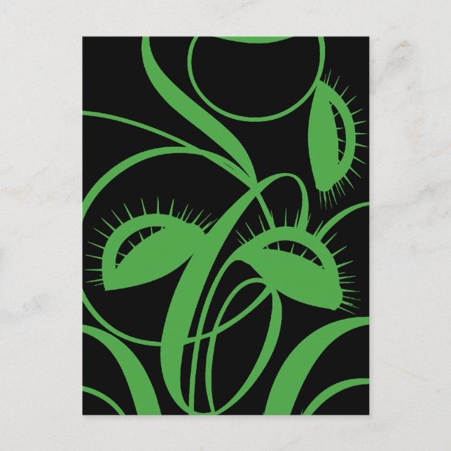 Carnivorous Plant Postcard (Front)