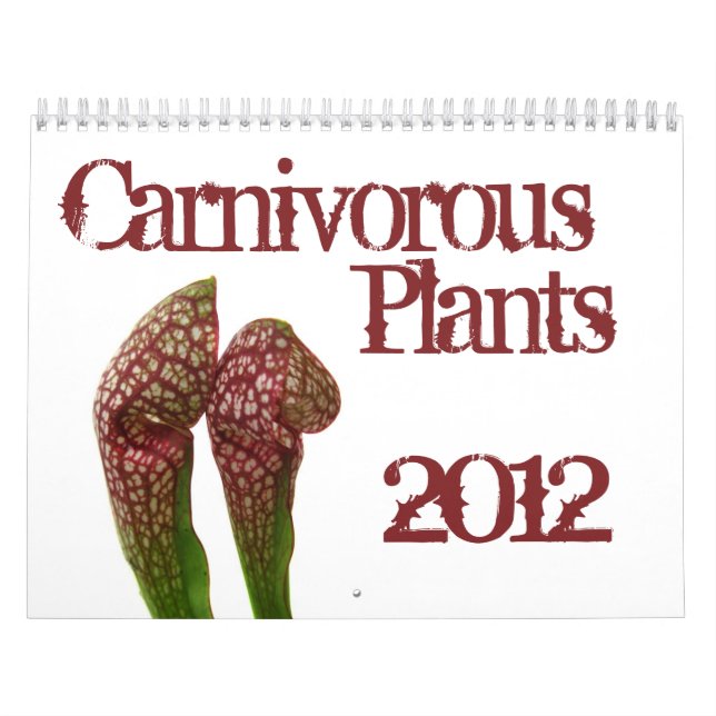 Carnivorous Plants Calendar (Cover)