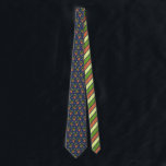 Carnivorous Plants Nepenthes and Venus Fly Traps Tie<br><div class="desc">Features a pattern of carnivorous plants with illustrations of nepenthes or pitcher plants and venus fly traps in flowerpots surrounded by flies and set against a navy blue background. The reverse side has a coordinating pattern of diagonal stripes.</div>