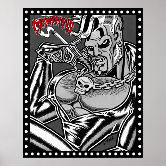 Carnivorous™/Werebiker/Logo Poster (Front)