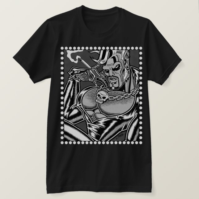 Carnivorous™/Werebiker T-Shirt (Design Front)