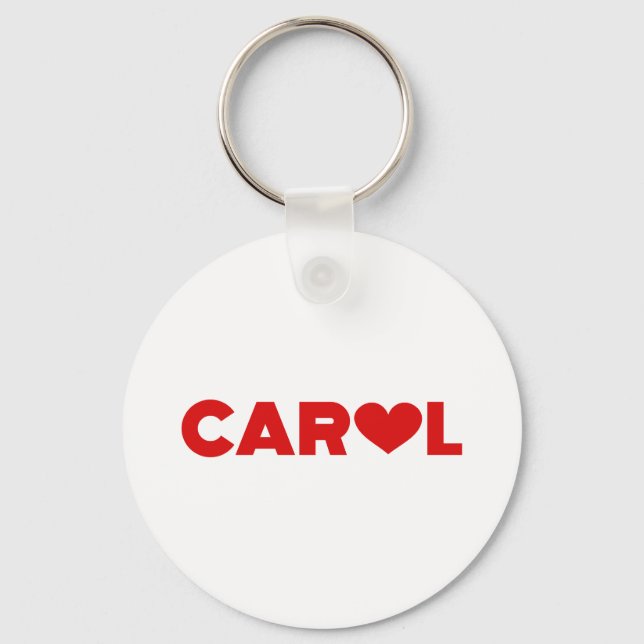 Carol Love Key Ring (Front)