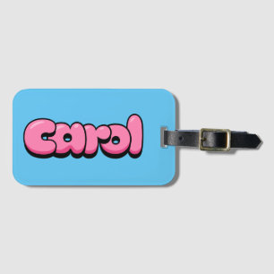 Carol Luggage Tag