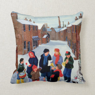 Carol Singers Cushion