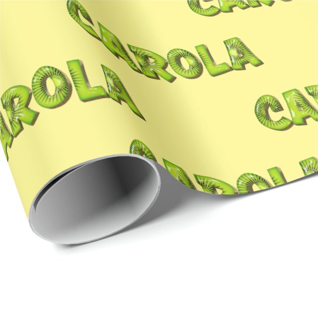 Carola Kiwi Fruit Gift Paper Gift Paper (Roll Corner)