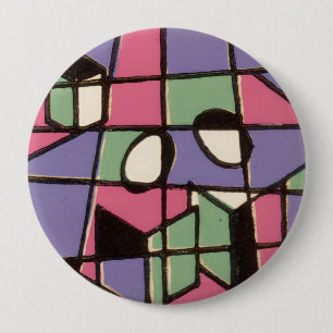 Carolers 10 Cm Round Badge