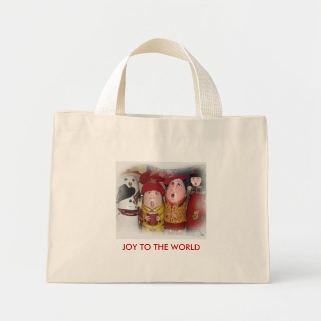 CAROLERS MINI TOTE BAG (Front)