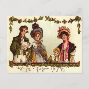 Carolers Postcard