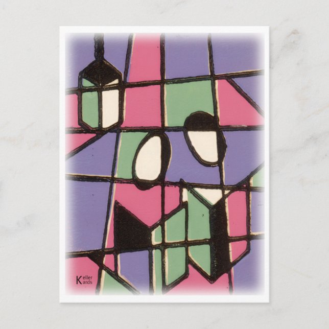 Carolers Postcard (Front)