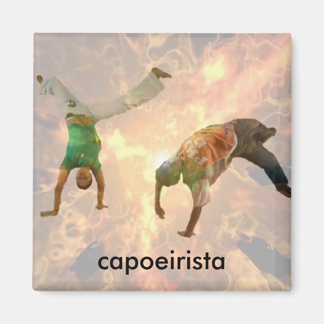 carolina and omi5, capoeirista magnet (Front)