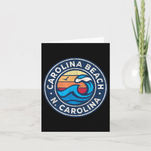 Carolina Beach North Carolina Nc Vintage Nautical Card